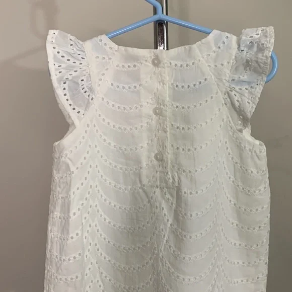 Janie and Jack EYELET DRESS Size: 2T NWOT - Picture 8 of 9